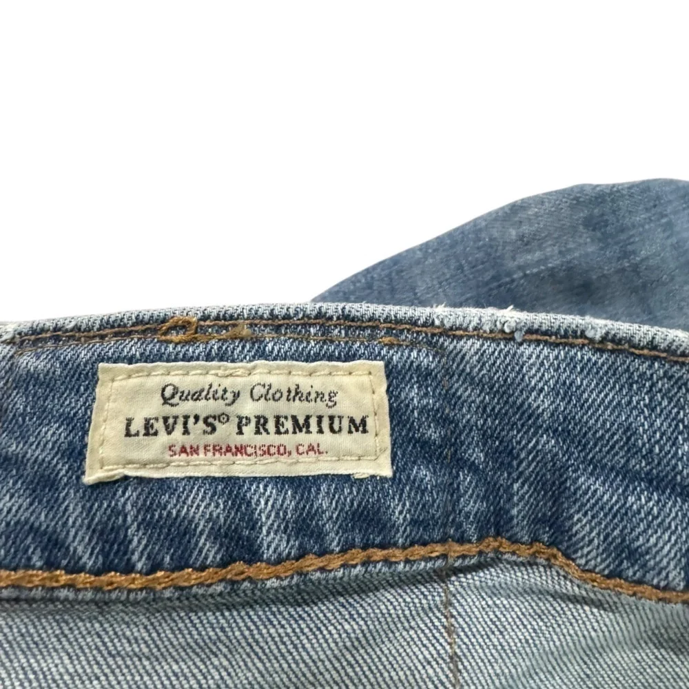 GUC Levi’s Premium Men’s 510 Jeans stretch 33W 30L Distressed Denim flaw